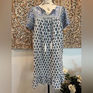 C&C California French Provence inspired Print, Mini Dress- size S